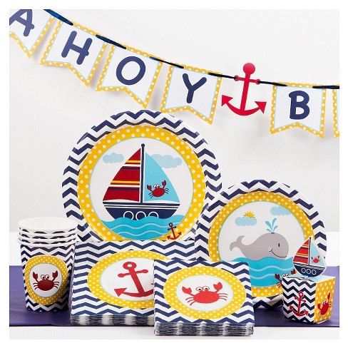 Ahoy Matey Baby Shower Centerpiece Decoration Sticks Target