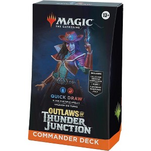 MAGIC THE GATHERING: OUTLAWS OF THUNDER JUNCTION COMMANDER DECK - QUICK DRAW - 1 of 1