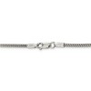Black Bow Jewelry 2.4mm, Sterling Silver Fancy Box Chain Necklace - 4 of 4