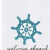 C&F Home Ships Wheel French Knot Flour Sack Kitchen Towel - 3 of 4