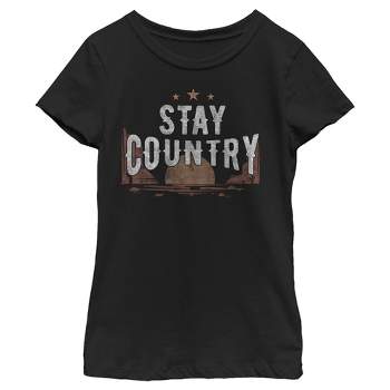 Boy's Lost Gods Stay Country T-shirt - Black - X Large : Target