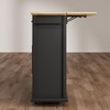 Foldable Kitchen Island Cart with Wheels - 4 of 4