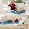 NicBex Modern Corduroy Deep Seat Single Sofa with Back Cushion & Big Toss Pillows,Comfy Futon Couch for Living Room,Bedroom - 3 of 4