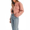 Women's Wo's Sheared Crop Jacket - MABLE - 3 of 4