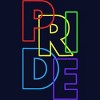 Adult Design By Humans Pride Sleek Text By MANGAZaB T-Shirt - 2 of 2