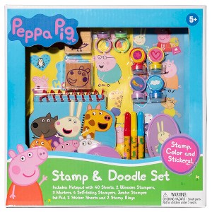 Inkology: Stamp & Doodle – Peppa Pig - Creativity Set, Spiral Notebook, Kids 5+ - 1 of 4