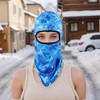 Unique Bargains Ice Silk Camouflage Balaclava Face Mask 1 Pc - 2 of 4