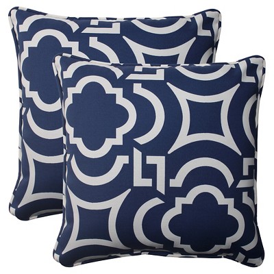 geo print cushions