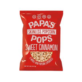 Papa's Pops Skinless Popcorn Sweet Cinnamon - 5oz