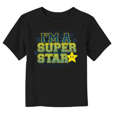 Toddler's Nintendo Mario Super Star T-Shirt