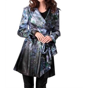 Women's Verdant Trench Rain Jacket - ANGEL - 1 of 2