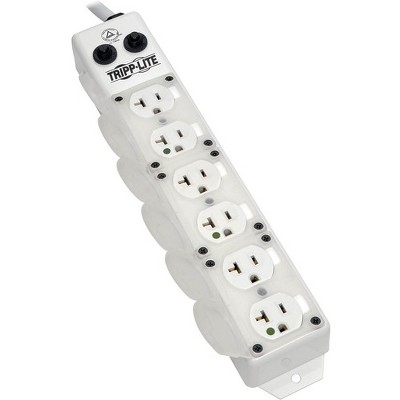 Tripp Lite Power Strip Hospital Medical Grade UL 1363A 6 Outlet 25' cord - NEMA 5-20P - 6 x NEMA 5-20R - 25 ft Cord