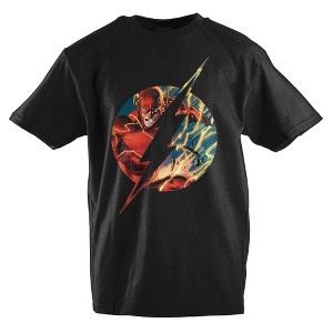 Flash TShirt Superhero Clothing Justice League Shirt Toddler Boy to Youth Boy - 1 of 2