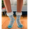 5 Star Super Deals Women's Thermal Fleece Lined Socks – Plush Fleece, Warm & Toasty Footwear – Non-Skid Gripper Bottom - 2 of 4