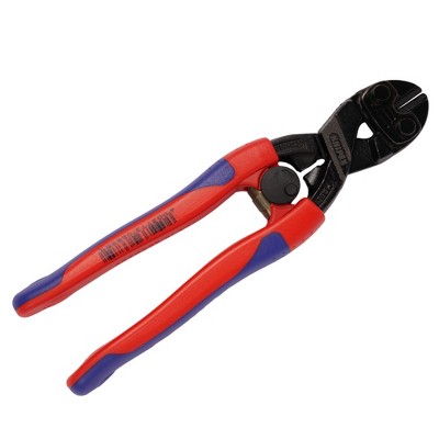 KNIPEX Tools 71 12 200, Comfort Grip High Leverage Cobolt Cutters with Opening Lock and Spring : KNIPEX : KNIPEX