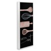 Stupell Industries Let's Eat with Kitchen Utensils, 10" x 24" - 3 of 4