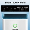 Edendirect 2152 sq. ft. H13 HEPA True Personal Console Air Purifier in Whites - 2 of 4