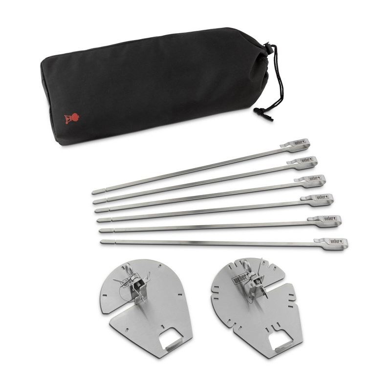 Weber Poultry Skewers Grill Cookware, 4 of 5