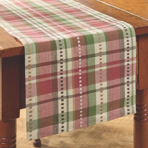 Park Designs Winfield  Plaid Table Runner 13"X 54" - 1 of 4