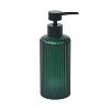 Green plastic lotion pump dispenser - 3 of 4
