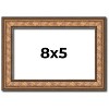 PosterPalooza | Photo Size Slim Profile Gold Picture Frame - UV Acrylic, Foam Board Backing, Hanging Hardware - 2 of 4