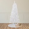 Northlight Slim White Georgian Pine Artificial Pencil Christmas Tree - 4.5' - Unlit - image 2 of 4