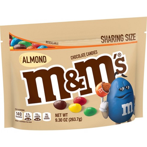 M M S Almond Sharing Sup 9 3oz Target