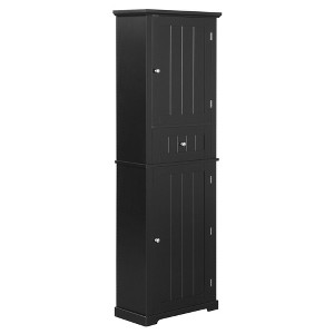 NicBex 67.3 Inch Tall Bathroom Storage Cabinet,Slim Storage Cabinet with Drawer and Adjustable Shelf - 1 of 4