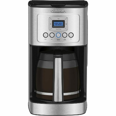 Restored Cuisinart 4 Cup Coffee Maker with Stainless Steel Carafe  (Refurbished) 