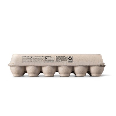 Grade A Large Eggs - 12ct - Good & Gather™ (Packaging May Vary)