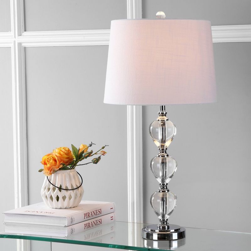 27&#34; Crystal Cole Table Lamp (Includes LED Light Bulb) Clear - Jonathan Y, 3 of 7
