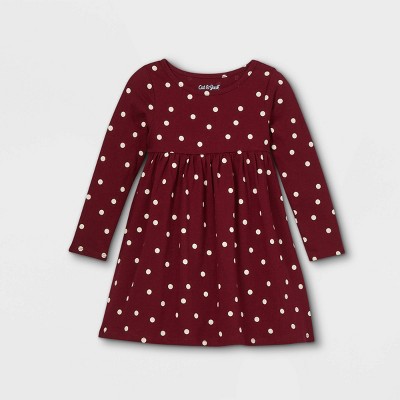 Toddler Girls' Long Sleeve Dress - Cat & Jack™