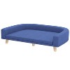 Okak Soft Elevated Pet Bed for Large & Medium Dogs,Raised Pet Couch Comfy Dog Sofa Bed with Washable Cushion - 2 of 4