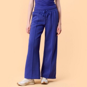 Blogilates Women's Travel Trouser High-Rise Wide Leg Sweatpants - 1 of 4