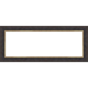 Amanti Art Hammered Charcoal Tan Framed Dry Erase Magnetic Board - 1 of 4