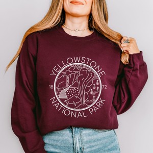 Simply Sage Market Yellowstone National Park Sweatshirt - 1 of 4
