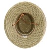 Kenny K Unisex Rush Straw 3 Inch Brim Gambler Hat - 2 of 4