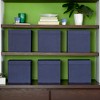 Foldable Storage Cubes, Set of 6 Bins for Cube Organizer Shelves - 2 of 4