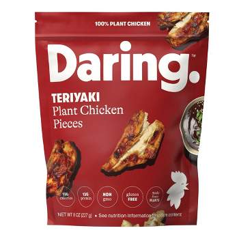 Daring Frozen Teriyaki Plant Chicken Strips - 8oz