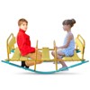 VisioGear Kindergarten Children Outdoor Rocking Horse, Outdoor Park Playground Equipment, Double or Triple Seesaw, Multicolor, 30"*18"*4" - 4 of 4