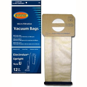 12 Generic Electrolux Upright Style U Allergy Vac bags Epic, Prolux, Discovery, Genesis, Lux Vacuum Cleaners - 1 of 4