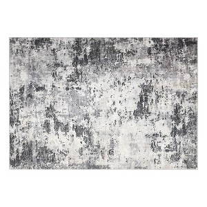 COZONY Modern Abstract Area Rug with Non-Slip Backing, Stain Resistant Low Pile Carpet for Bedroom and Home Office - 1 of 4