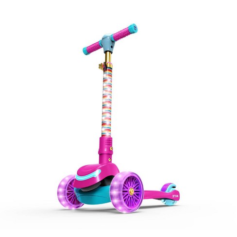 Jetson Jupiter Kick Scooter for Kids, LED Light-up Scooter, Adjustable  Handlebar