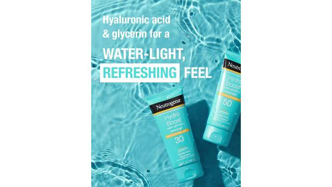 Neutrogena Hydro Boost Gel Moisturizing Sunscreen Lotion - 3 fl oz, 2 of 23, play video