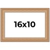 PosterPalooza | Weathered Yellow Picture Frame - UV Acrylic, Backing Board, Hanging Hardware Included - 2 of 4