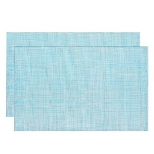 Unique Bargains PVC Heat Resistant Washable Non-slip Placemat - 1 of 4