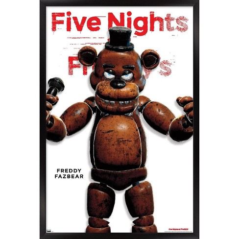 Five Nights At Freddys Round Stickers Freddy Fazbear Decorative