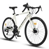 RISOKEYS City Commuting Road Bicycle 700C Tires,16 Speeds, Aluminum Alloy Frame Disc Brake Bike,City Commuting Road Bicycle for Men Women, - 4 of 4