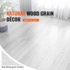 VEVOR Self Adhesive Vinyl Floor Tiles 390 x 23.6 inch, 1.5mm Thick Peel & Stick, Light Gray Wood Grain DIY Flooring for Kitchen, Dining Room - 3 of 4