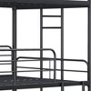 CAVINAS Full-Twin-Full Metal Triple Bunk Bed,Modern 3 Bunk Bed for Kids,Side Ladder and Full-Length Guardrail,No Box Spring Needed - 4 of 4